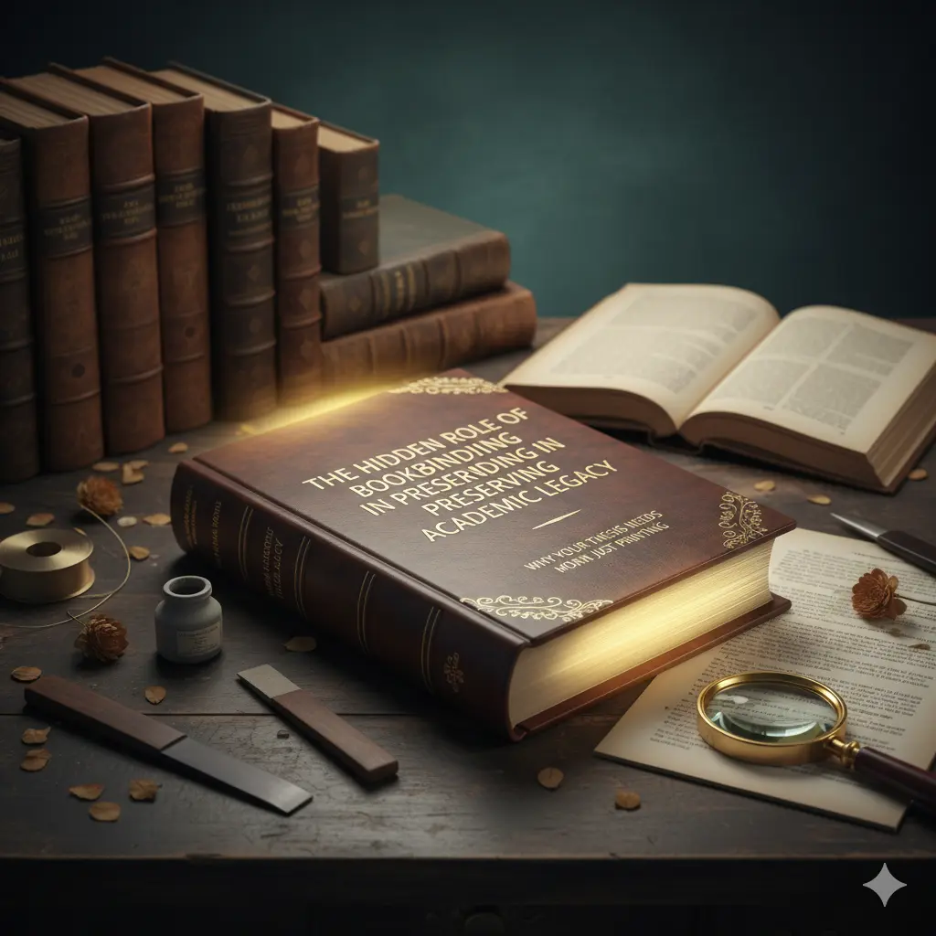 The Hidden Role of Bookbinding in Preserving Academic Legacy: Why Your Thesis Needs More Than Just Printing