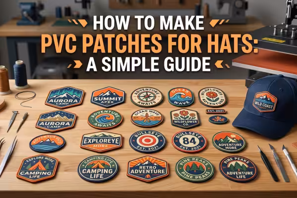 how to make pvc patches for hats