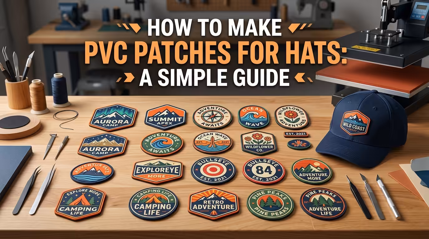 how to make pvc patches for hats