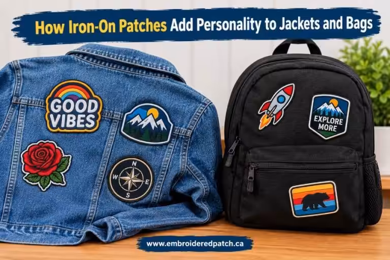 Iron On Patches Add Personality to Jackets and Bags