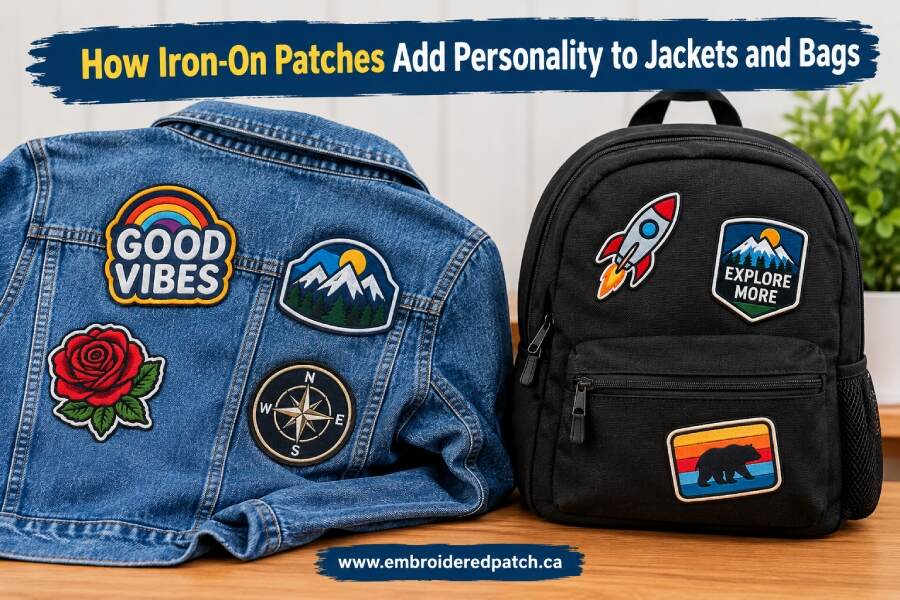 Iron On Patches Add Personality to Jackets and Bags