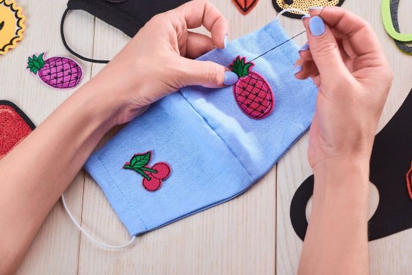 sew on patches