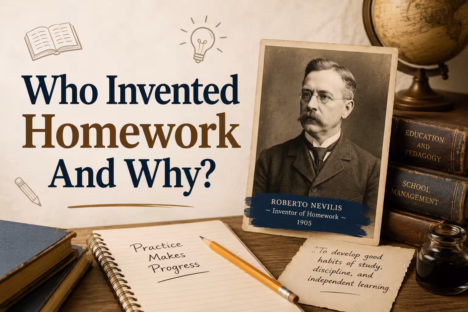 who invented homework